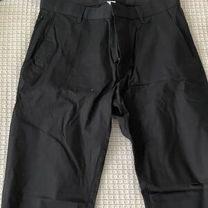 Fabletics Men's Sleek Black Chinos 30x32